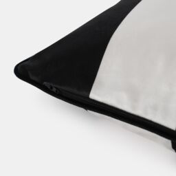 OHS 4 Pack Stripe Matte Velvet Filled Cushion Covers in White - Size: 45 cm x 45 cm - thumbnail 3