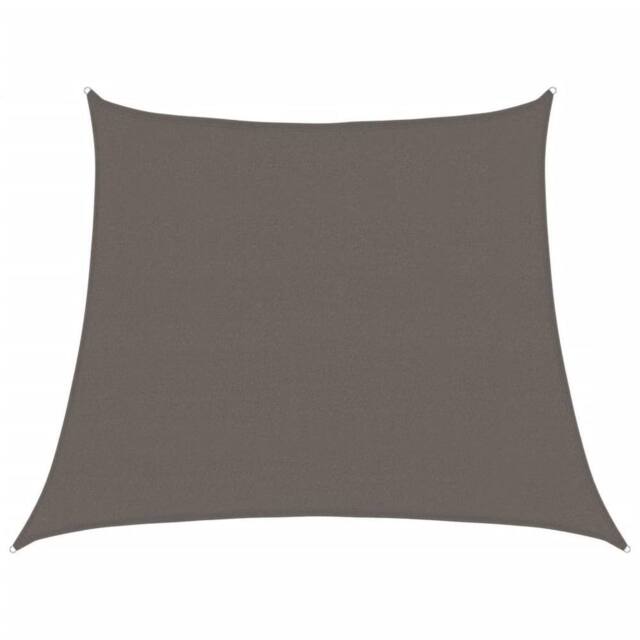 Berkfield Home Sunshade Sail 160 g/m ² Anthracite 3/4x3 m HDPE in Dark Grey - image 1
