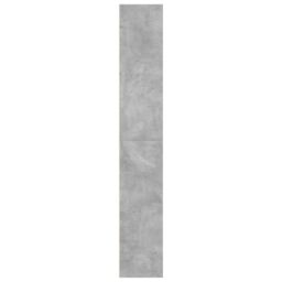 Berkfield Home Bookcase Concrete Grey 60x30x189 cm Engineered Wood - Size: 60 x 30 x 189 cm - thumbnail 5
