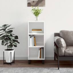 Berkfield Home Sideboard High Gloss White 34.5x32.5x90 cm Engineered Wood - thumbnail 2