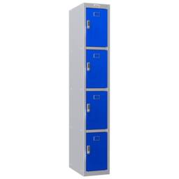 Phoenix Safe Company Personal Locker in Blue with Electronic Lock, PL1430GBE, 60.5L - Size: 180 cm x 100 cm