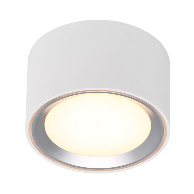 Nordlux Modern Indoor Surface Downlight White Metal Intergrated LED 3-Level Dimming - Mains Powered, IP20 - image 1