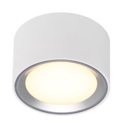 Nordlux Modern Indoor Surface Downlight White Metal Intergrated LED 3-Level Dimming - Mains Powered, IP20 - thumbnail 2