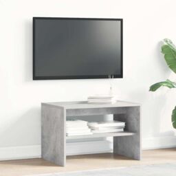 Berkfield Home TV Cabinet Concrete Grey 60x40x40 cm Engineered Wood - Size: 60 x 40 x 40 cm - thumbnail 3