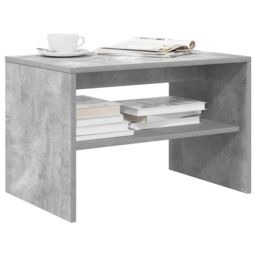 Berkfield Home TV Cabinet Concrete Grey 60x40x40 cm Engineered Wood - Size: 60 x 40 x 40 cm - thumbnail 1