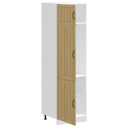 Berkfield Home Kitchen Cupboard Lucca Sonoma Oak Engineered Wood in Brown - thumbnail 4