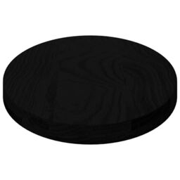 Berkfield Home Table Top Dark Brown 80x40x4 cm Solid Wood Oak Oval - Size: 80 x 40 x 4 cm - thumbnail 6