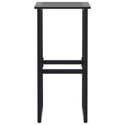 Berkfield Home 5 Piece Garden Bar Set Black Powder-coated Steel - thumbnail 6