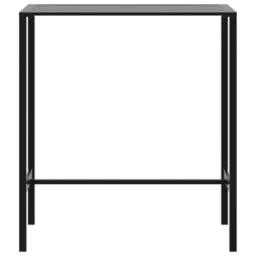 Berkfield Home 5 Piece Garden Bar Set Black Powder-coated Steel - thumbnail 5