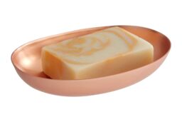 Orsina Madison Shine Copper Finish Soap Dish in Gold - thumbnail 3
