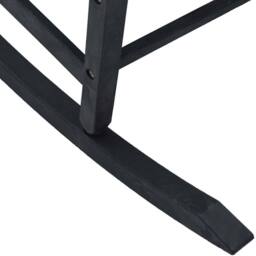 Berkfield Home Garden Rocking Chair Black 65x84x114 cm HDPE - Size: 65 x 84 x 114 cm - thumbnail 7