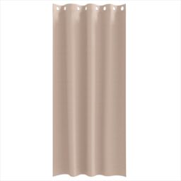 Berkfield Home Curtains with Curtains 2 pcs Taupe 225 x 140 cm Polyester - thumbnail 3