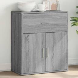 Berkfield Home Sideboard Grey Sonoma 60x31x70 cm Engineered Wood - Size: 60 x 31 x 70 cm - thumbnail 2