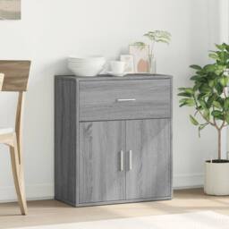 Berkfield Home Sideboard Grey Sonoma 60x31x70 cm Engineered Wood - Size: 60 x 31 x 70 cm - thumbnail 3