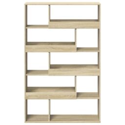 Berkfield Home Room Divider Sonoma Oak 100x33x156.5 cm Engineered Wood in Brown - thumbnail 4