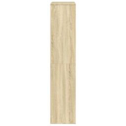 Berkfield Home Room Divider Sonoma Oak 100x33x156.5 cm Engineered Wood in Brown - thumbnail 5