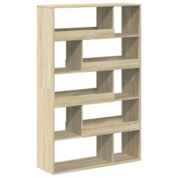 Berkfield Home Room Divider Sonoma Oak 100x33x156.5 cm Engineered Wood in Brown - thumbnail 6