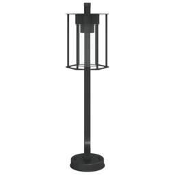 Berkfield Home Outdoor Floor Lamps 3pcs Black 60 cm Stainless Steel - thumbnail 4