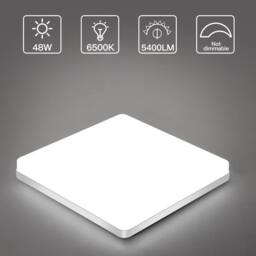 Pheashine Modern LED Ceiling Light 30x30cm 43W 6500K Cool White - Size: 30x30 cm - thumbnail 2