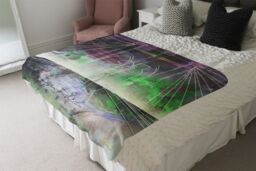 Benjamin Tate Design Marry Me Blanket in Natural - Size: 120 cm x 150 cm - thumbnail 3
