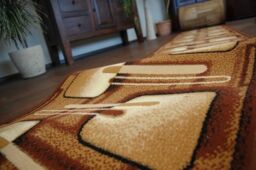 RugsX Bcf Malina Runner in Brown - Size: 100 cm x 140 cm - thumbnail 3