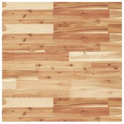 Berkfield Home Table Top Square 70x70x2 cm Solid Wood Acacia in Brown - Size: 70 x 70 x 2 cm - thumbnail 2