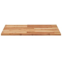 Berkfield Home Table Top Square 70x70x2 cm Solid Wood Acacia in Brown - Size: 70 x 70 x 2 cm - thumbnail 4