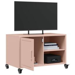 Berkfield Home TV Cabinet Pink 68x39x43.5 cm Steel - thumbnail 5
