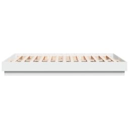 Berkfield Home Bed Frame without Mattress White 150x200 cm King Size - thumbnail 5