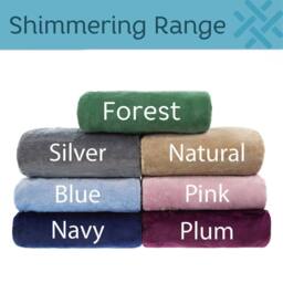 Duncan Stewart Personalised Ultra Soft Blanket Throw in Navy - thumbnail 2
