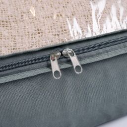 OHS Large Underbed Storage Bags 2 Pack Clothes Shoes Organiser in Grey - thumbnail 2