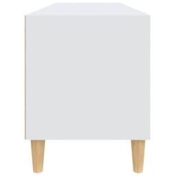 Berkfield Home TV Cabinet White 100x34.5x44.5 cm Engineered Wood - thumbnail 7