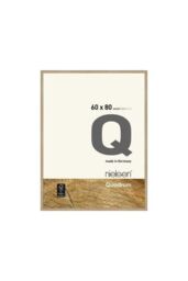 nielsen Quadrum 60 x 80cm Wooden Picture Frame With Protective Glass Front in Light Oak - Size: 60 x 80 cm