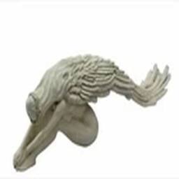 EONLION Small Beige Garden Ornament Fairy Angel Statue Outside Decorative - thumbnail 3