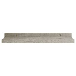 Berkfield Home Wall Shelves 2 pcs Concrete Grey 40x9x3 cm - Size: 40 x 9 x 3 cm - thumbnail 5