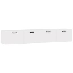 Berkfield Home Wall Cabinets 2 pcs White 100x36.5x35 cm Engineered Wood - thumbnail 2