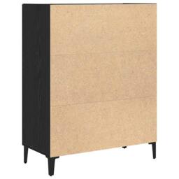 Berkfield Home Sideboard Black Oak 69.5x34x90 cm Engineered Wood - thumbnail 7