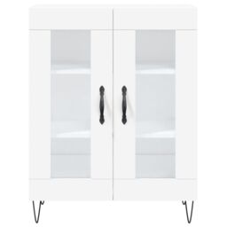 Berkfield Home Sideboard White 69.5x34x90 cm Engineered Wood - thumbnail 5