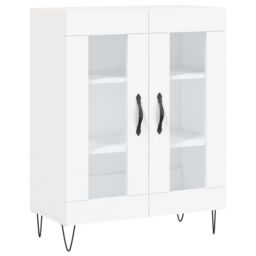 Berkfield Home Sideboard White 69.5x34x90 cm Engineered Wood - thumbnail 2