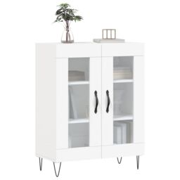 Berkfield Home Sideboard White 69.5x34x90 cm Engineered Wood - thumbnail 3