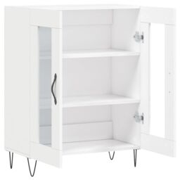 Berkfield Home Sideboard White 69.5x34x90 cm Engineered Wood - thumbnail 6