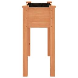 Berkfield Home Planter with Liner Brown 71x37x76 cm Solid Wood Fir - Size: 71 x 37 x 76 cm - thumbnail 5