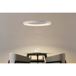 Netlighting Niseko Ring Ceiling 90cm 78W LED 3000K 6200lm Black 3yrs Warranty - thumbnail 5