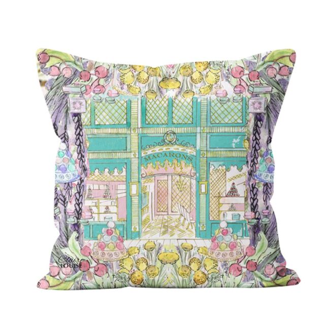 Claire Louise Laduree In Full Bloom 45cm x 45cm Double Sided Cushion - Size: 45 cm x 45 cm - image 1