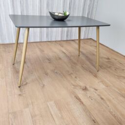 KOSY KOALA Grey Wood Rectangle Dining Table Kitchen Table Modern Wood Style Dinner Table Only - thumbnail 4