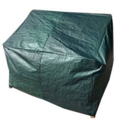 Charles Taylor Deluxe Fitted Two Seater Bench Cover - Fully Assembled in Green - thumbnail 2