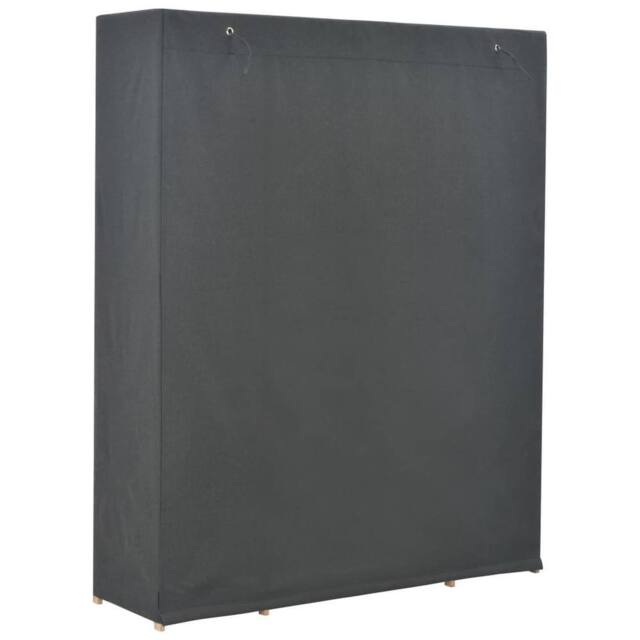 Berkfield Home Wardrobe Grey 135x40x170 cm Fabric - Size: 135 x 40 x 170 cm - image 1