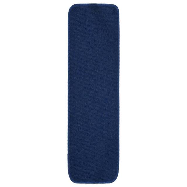 Berkfield Home Anti Slip Stair Mats 15 pcs 75x20 cm Navy Blue Rectangular - Size: Medium - image 1