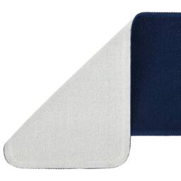 Berkfield Home Anti Slip Stair Mats 15 pcs 75x20 cm Navy Blue Rectangular - Size: Medium - thumbnail 4