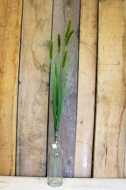 KDMD PVC Grass Spray With Cat-Tails 91cm 3 Pack in Green - image 1